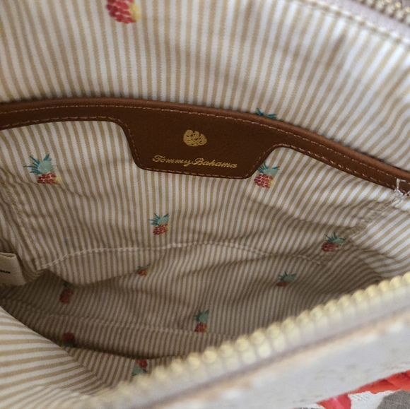 NWOT Tommy Bahama ALOHA Hawaiian Crossbody Bag - Picture 8 of 10